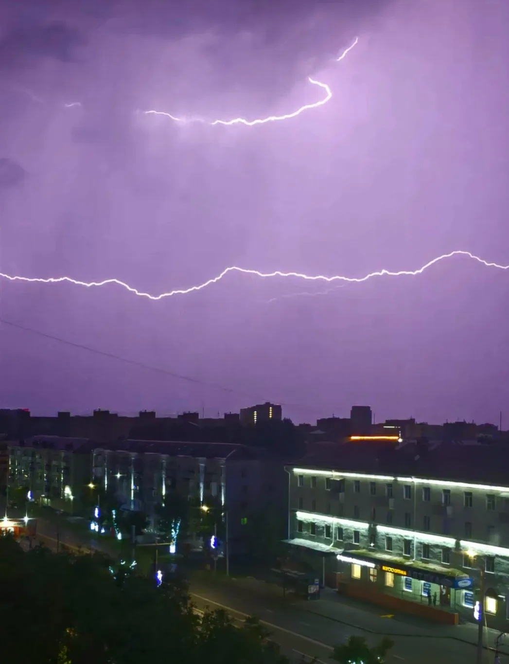 Ночная гроза 
Фото - Анна Дмитриевна