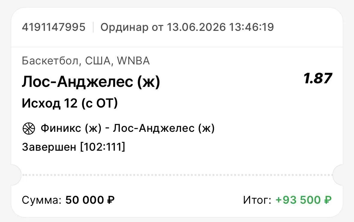 ✅ БЕРЕМ ПОБЕДУ ПО БЕСПЛАТКЕ! 

Перед матчем Лос-Анджелес постепенно набирал ход после непростого ста