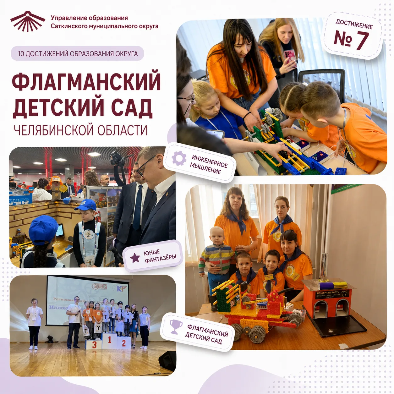 🏆 10 достижений образования Саткинского муниципального округа
