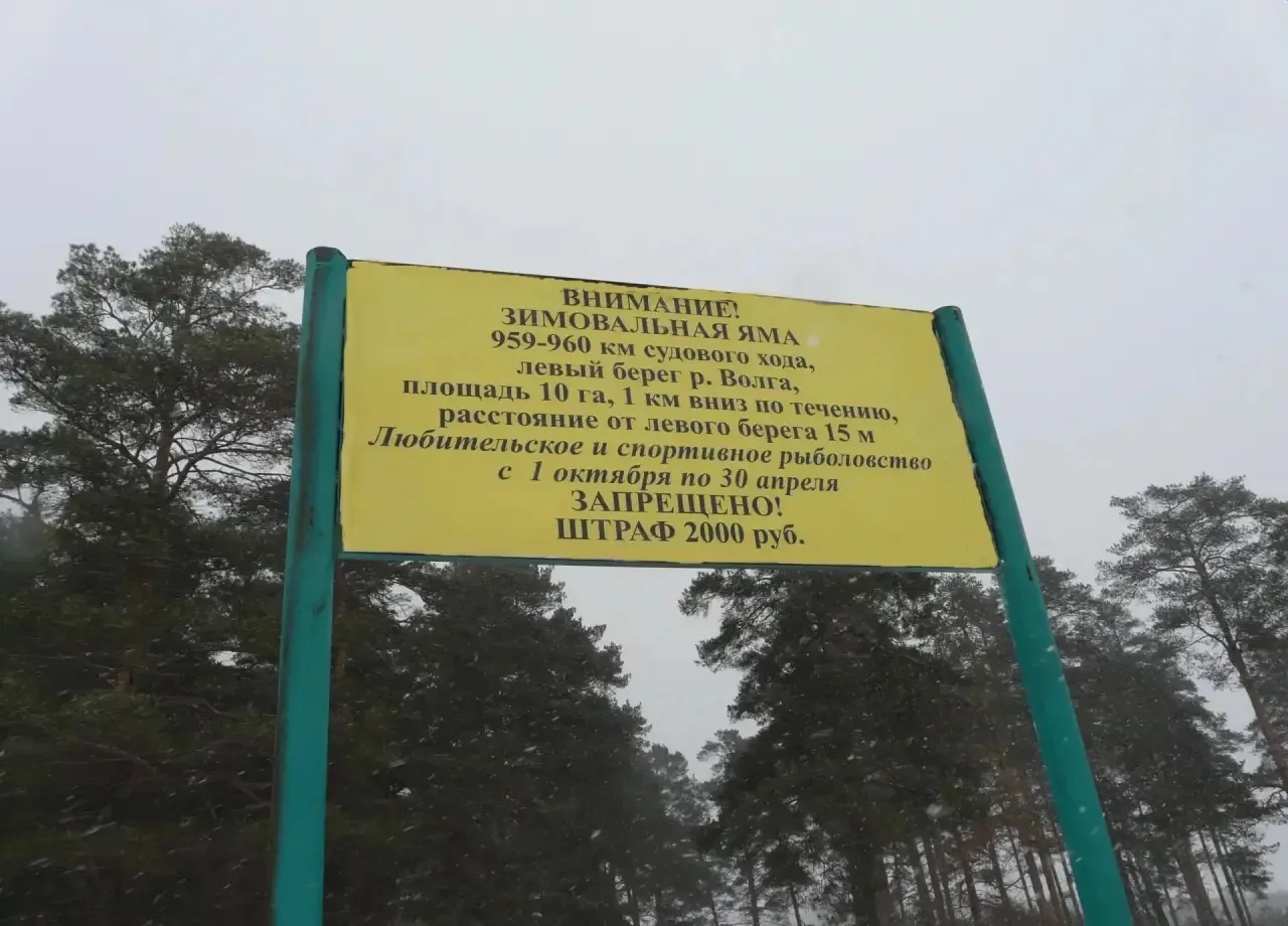 🎣 В Нижегородской области с 1 октября вводится запрет на ловлю рыбы на зимовальных ямах