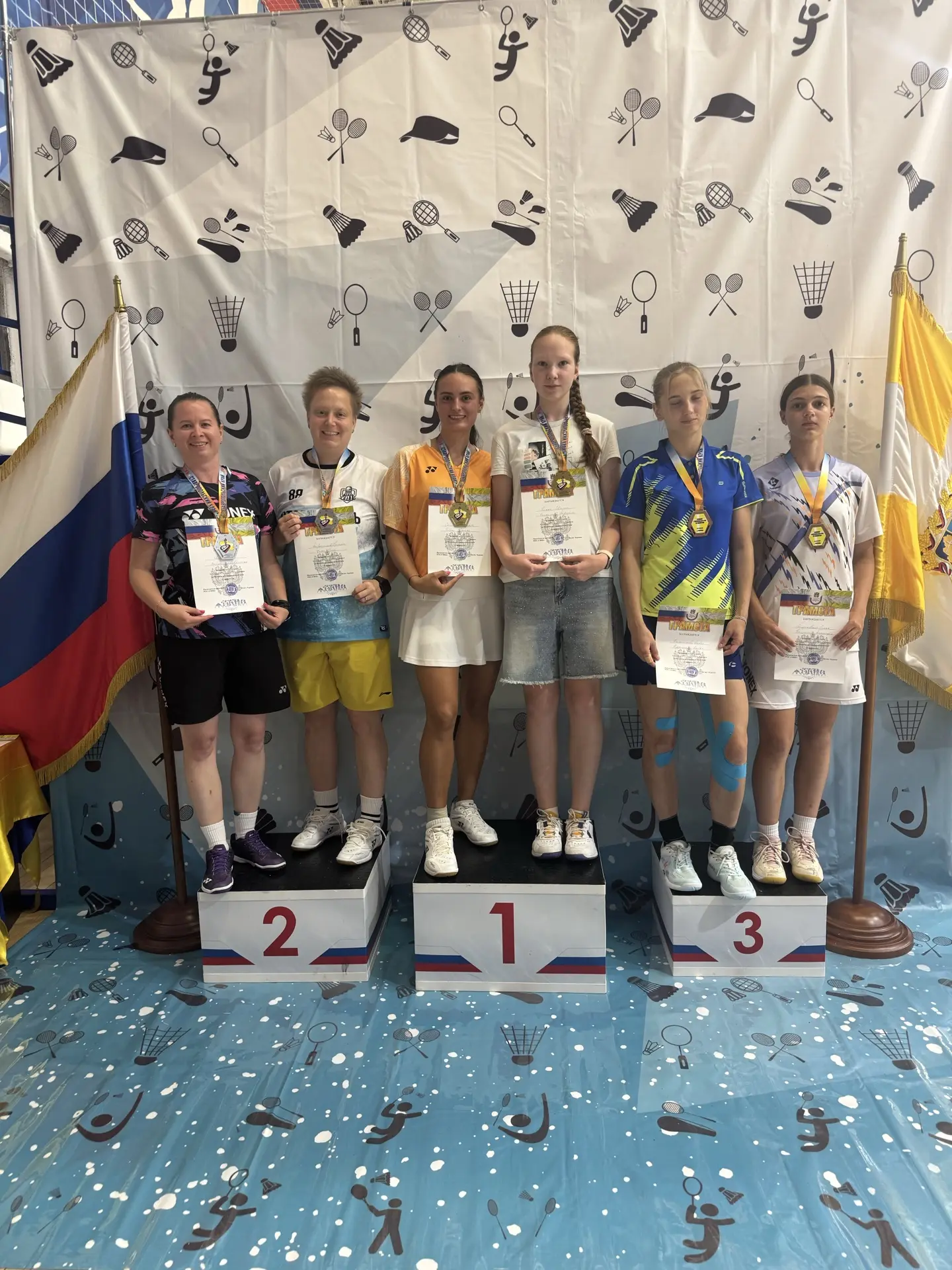 Чемпионат края по бадминтону