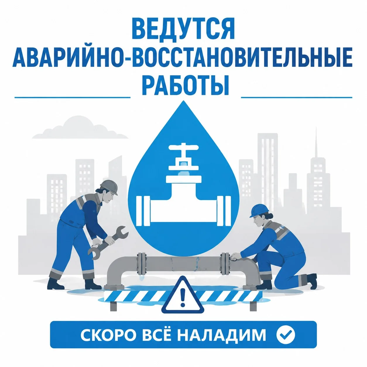 UPD Водоснабжение восстановлено