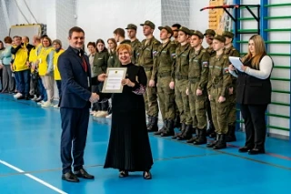 🇷🇺 19 февраля 2026 г. на базе нашей школы прошла историко-патриотическая военно-спортивная игра «Впе