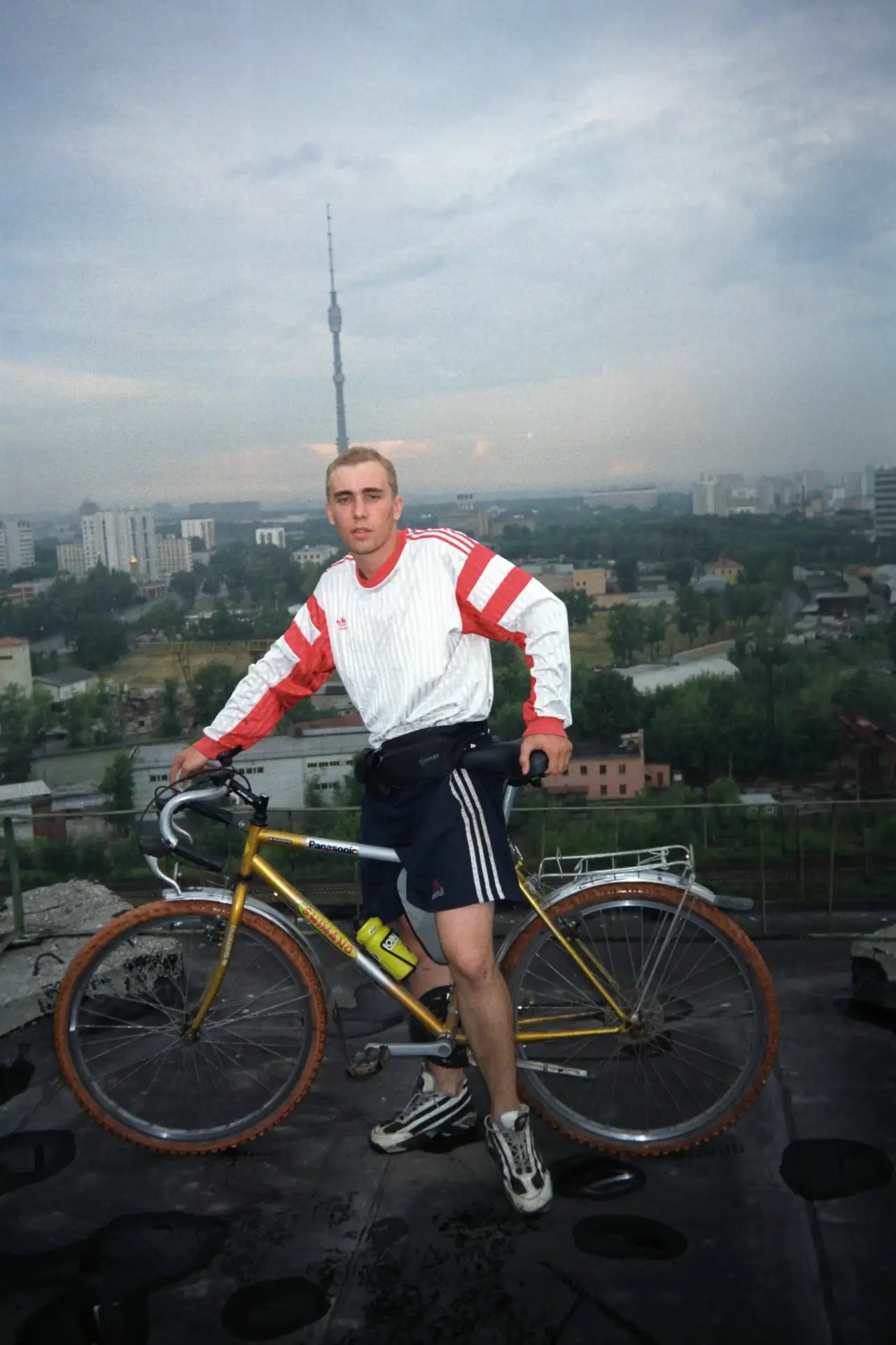 1997 год. На крыше дома №22 по 2-ой улице Марьиной Рощи.
