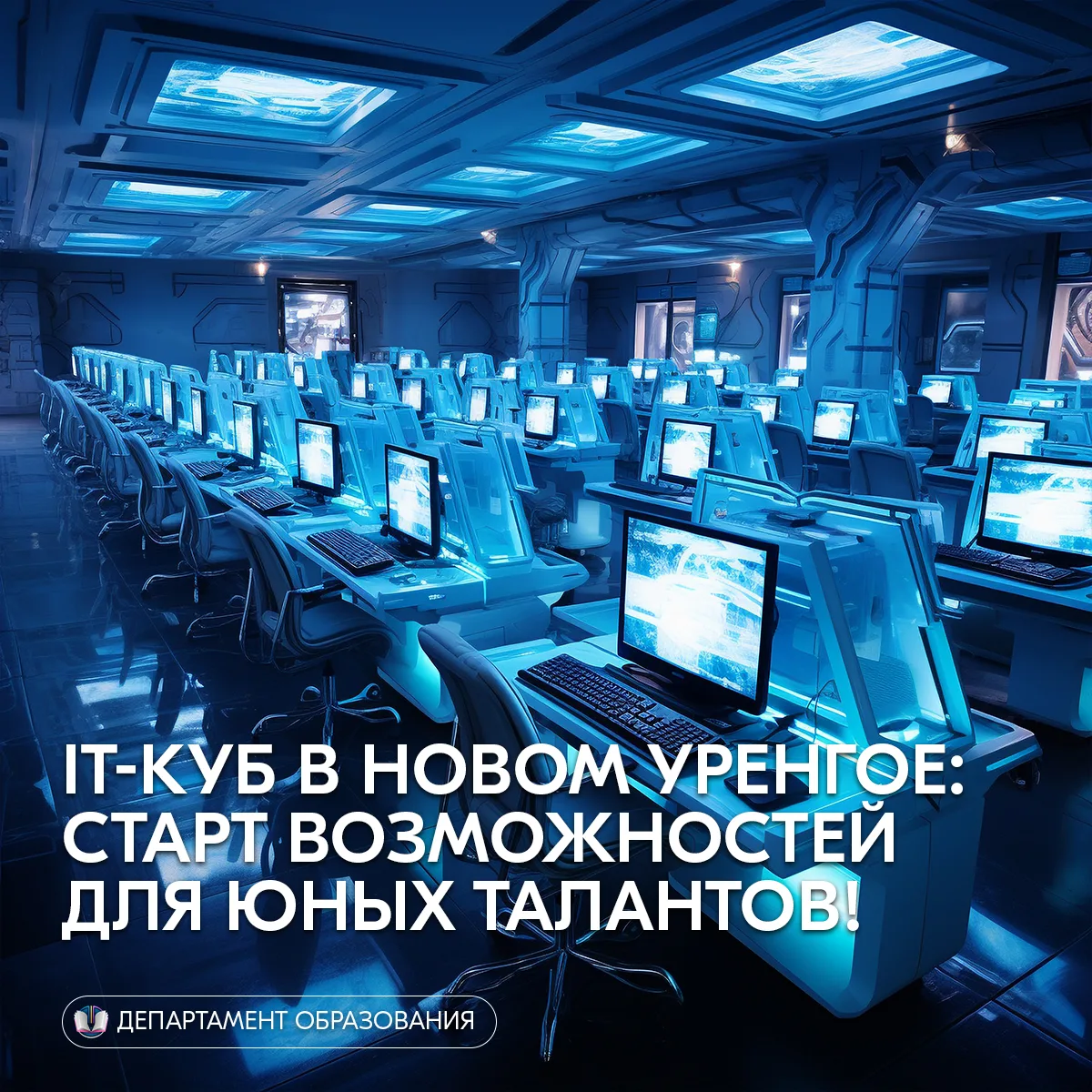 В Новом Уренгое продолжает работу IT‑Куб на базе школы № 17 (мкрн. Восточный, 7) — площ...