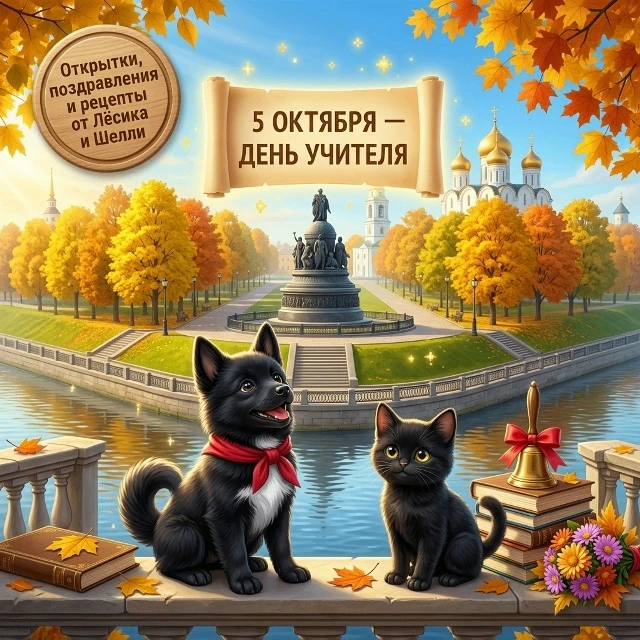 5 ОКТЯБРЯ: ДЕНЬ УЧИТЕЛЯ, ТАЙНЫ ОСИНОВОГО ЛИСТА И ЗОЛОТО ВОЛГИ 🍂📚