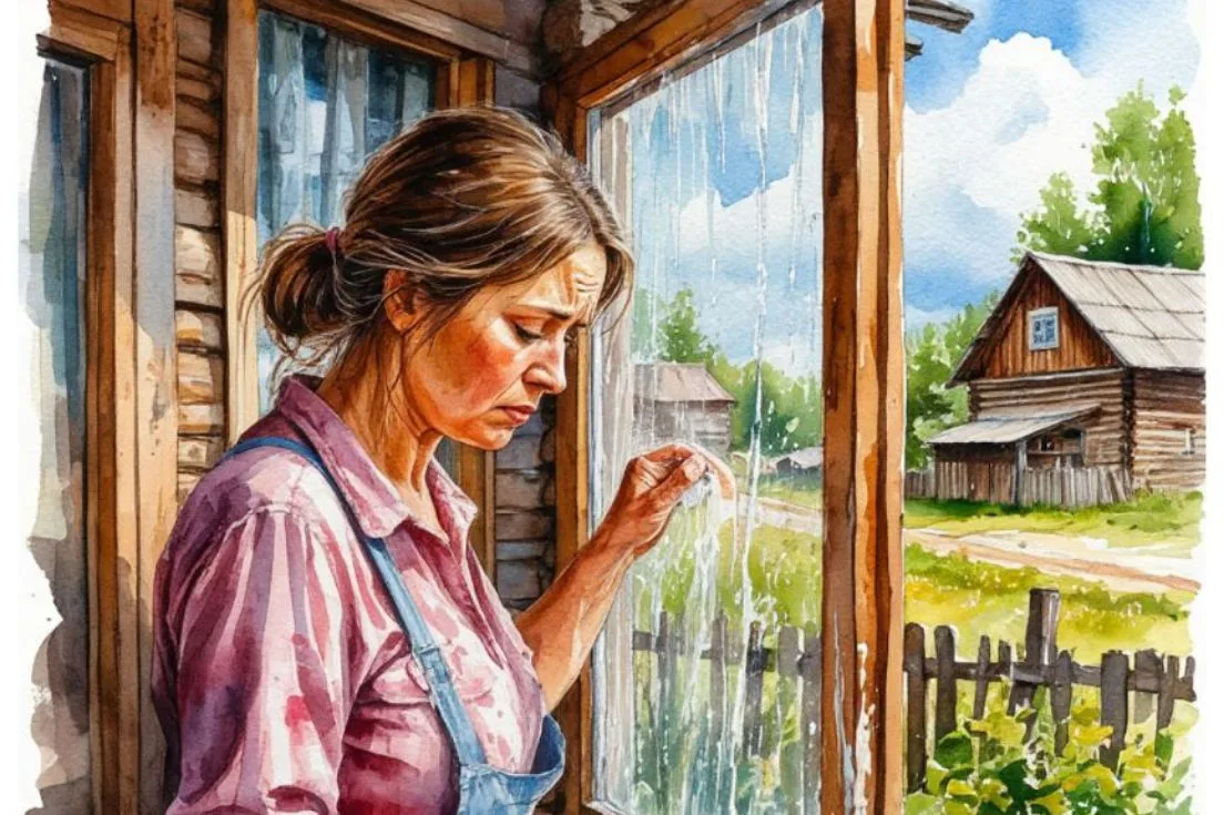 — Брось ты, Верка, эти окна. Оттого, что ты их надраишь, Васька не вернётся.
Вера принялась ещё энер