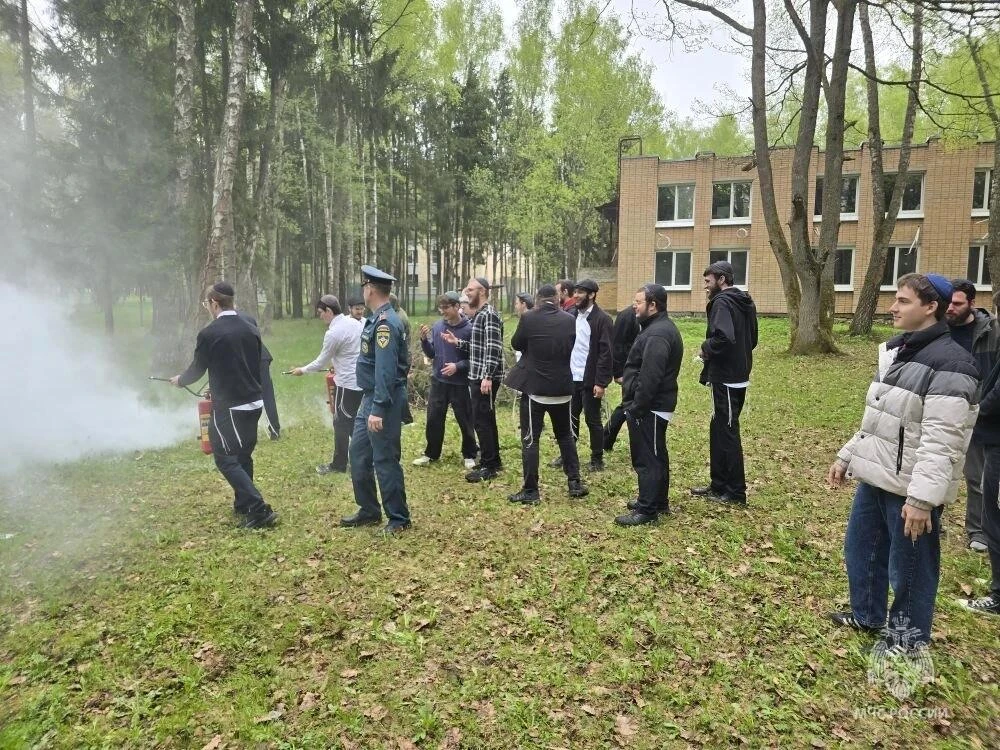 🔥День пожарной безопасности проведен в Раввинском институте  В Раввинском институте «Опора Цельным» 