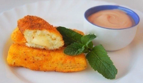 Картофельные палочки с сыром. Картофельные палочки с сыром - элегантное блюдо, которое не требует бо