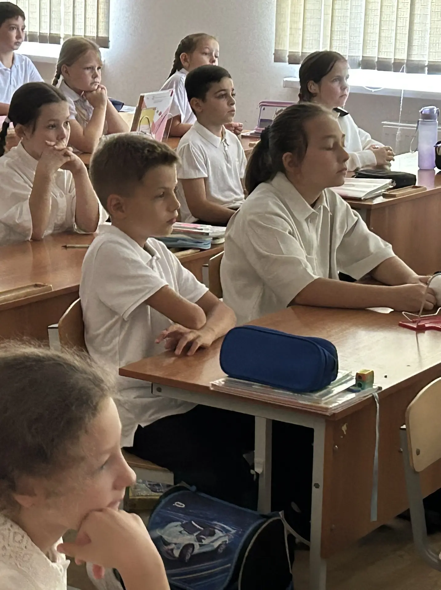 Сегодня, 3 сентября, наша школа присоединилась ко Всероссийской акции памяти жертв Бесл...