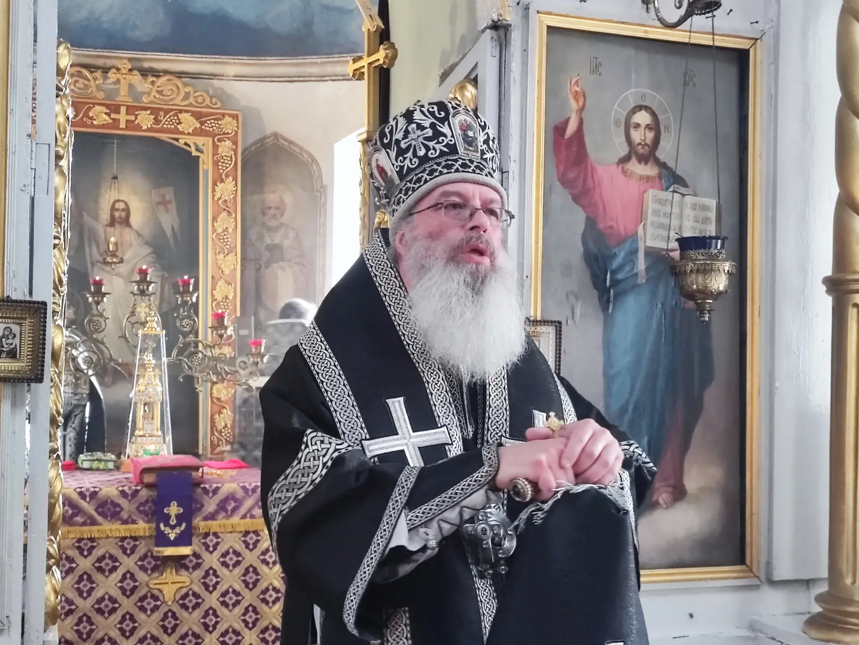 В день памяти прп. Серафима Вырицкого, Преосвященнейший Серафим епископ Белевский и Але...