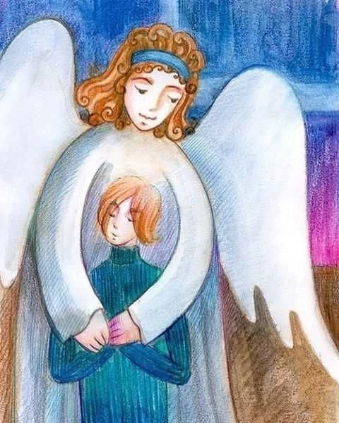 👼🏻Мой ангел, обними меня крылом,
И просто посиди тихонько рядом…
Не осуждай – ни словом, и ни взгл