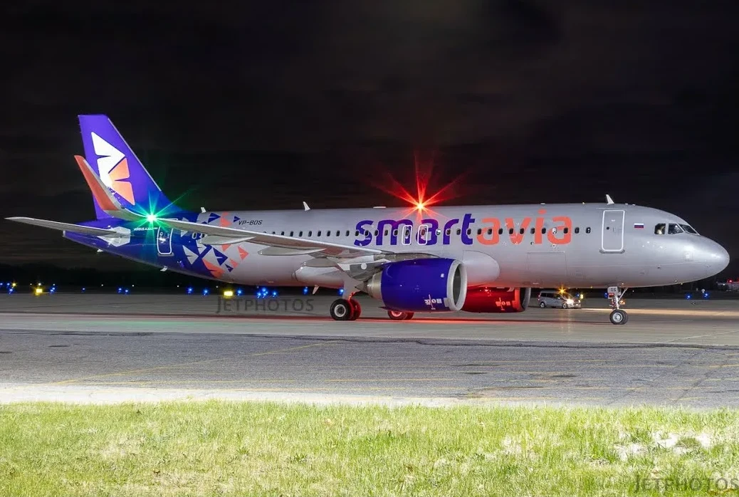 ✈️ Самолет Smartavia совершил благополучную посадку в аэропорту Сочи