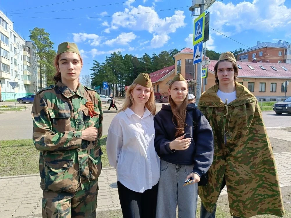 Акция "Песни Победы": Студенты вспомнили героизм предков.