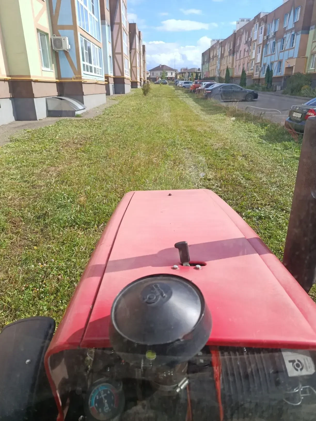 В микрорайоне проведены следующие работы: