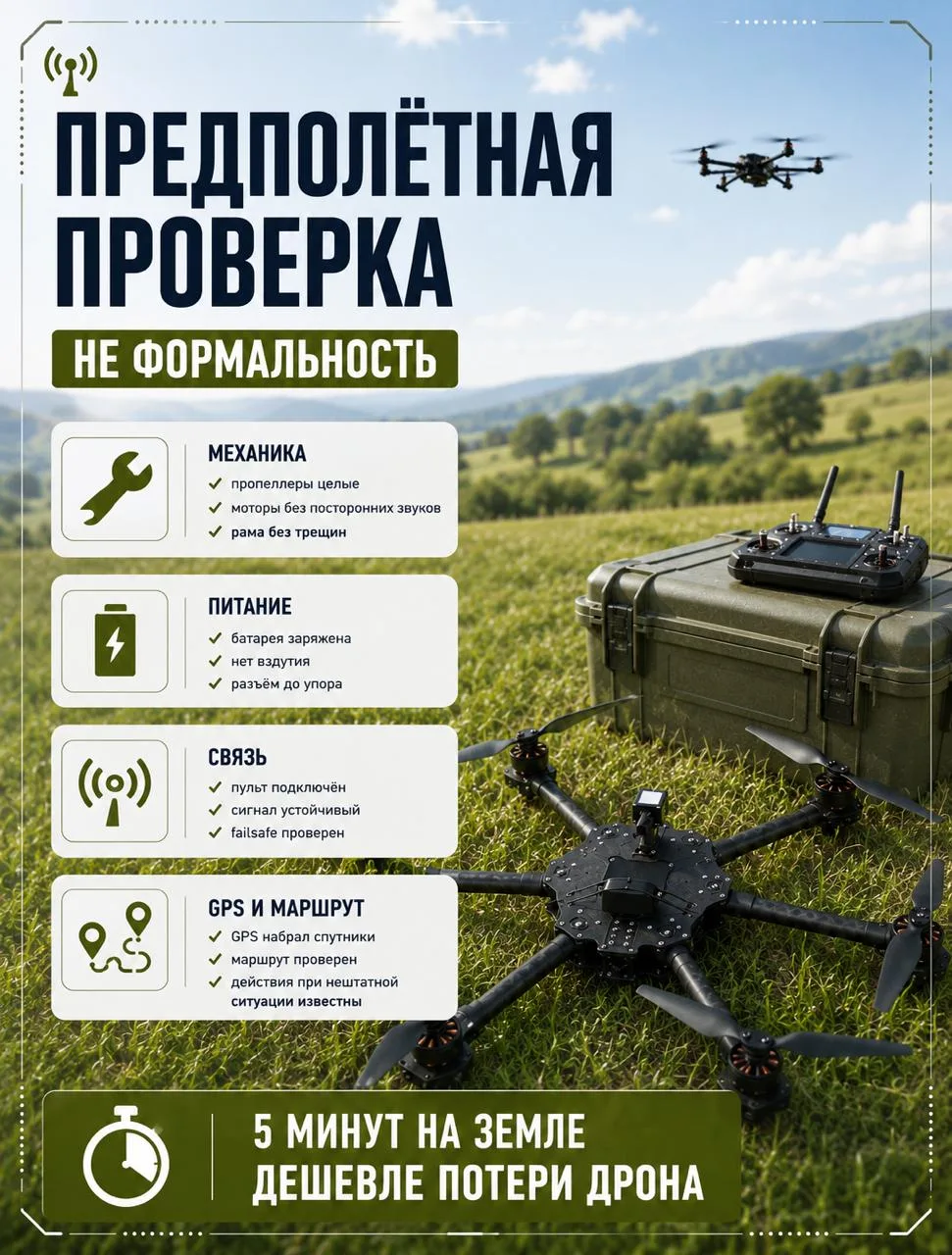 Предполётная проверка: что важно знать