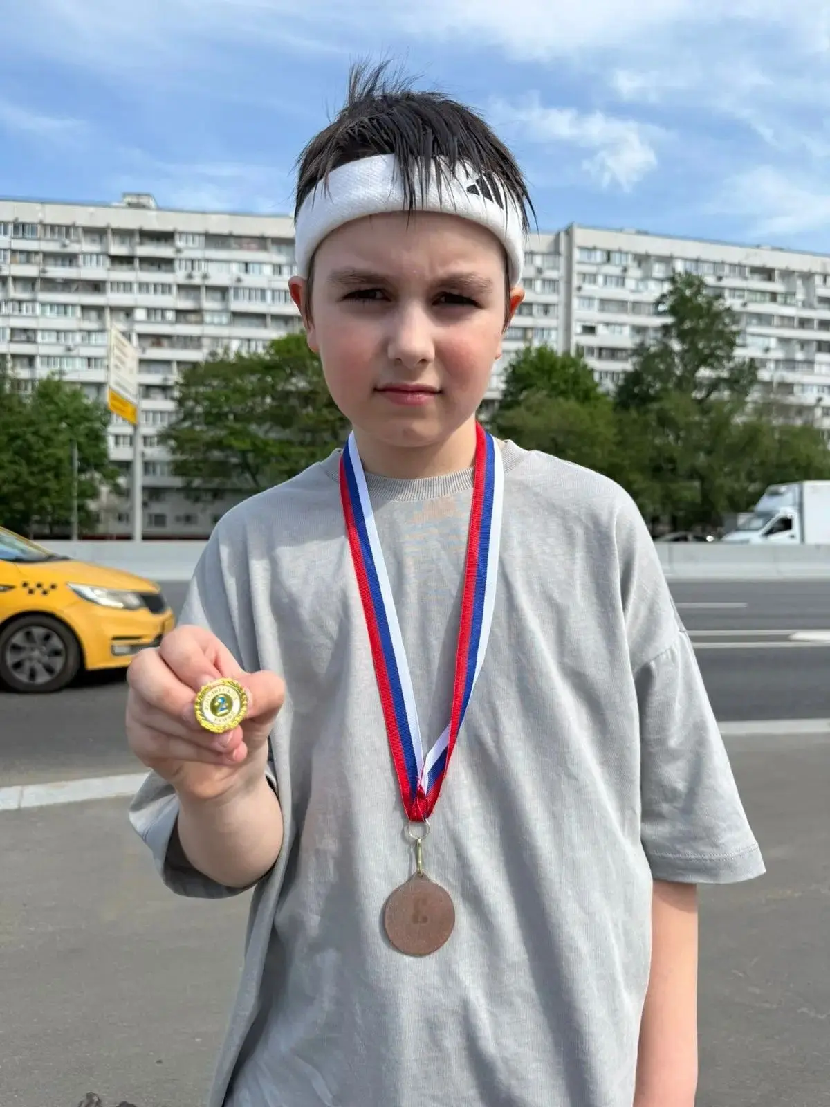 Поздравляем Фёдора Мухина с заслуженным успехом! 🏆🤺  Фёдор Мухин, ученик 3 «В» класса, показал отлич