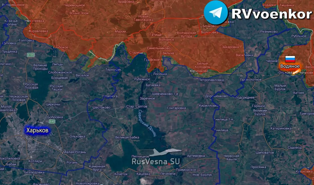 ‼️🇷🇺🇺🇦 Армия России освободила Водяное Харьковской области, — Минобороны