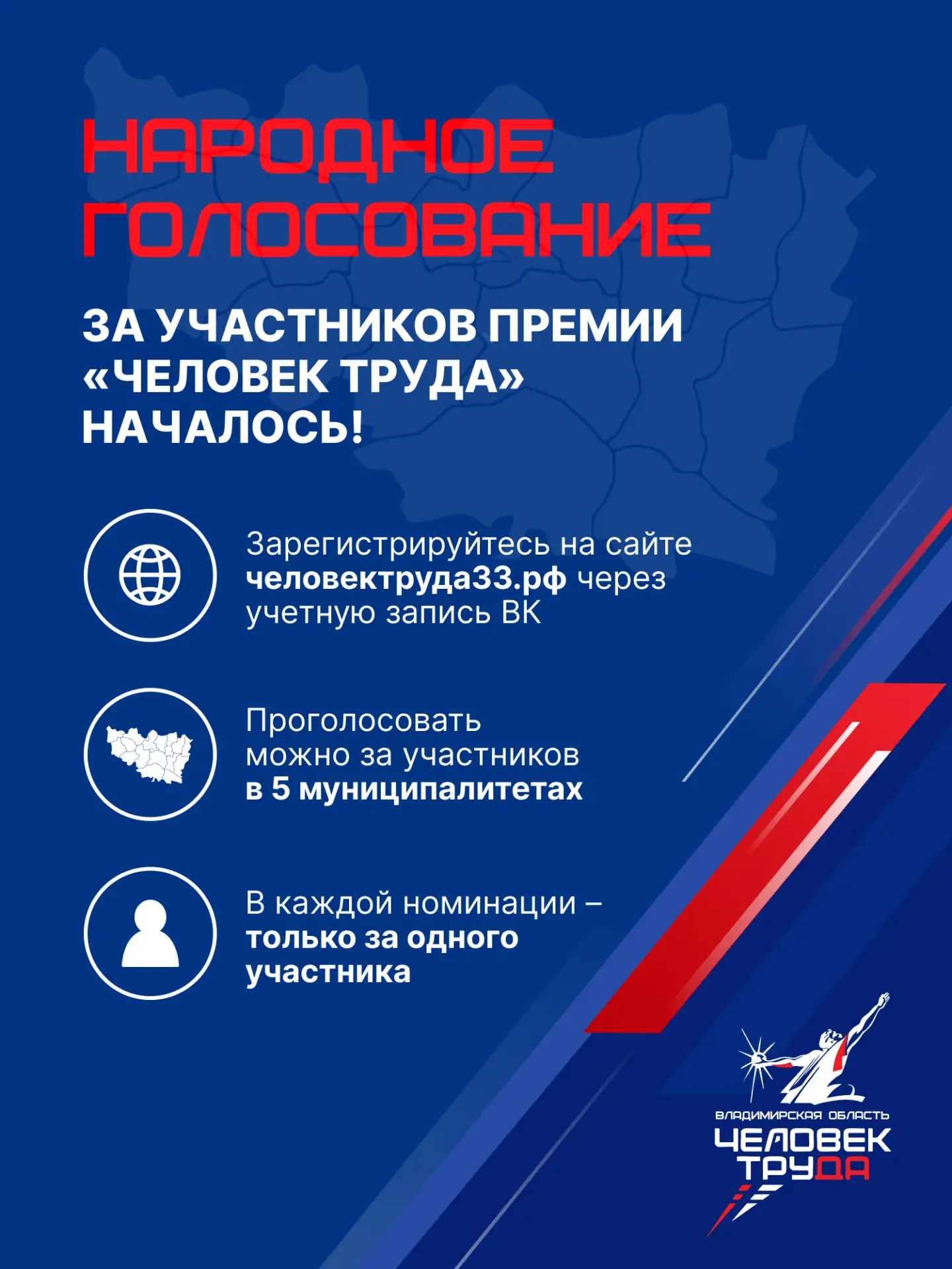 Муниципальный этап Национальной премии «Человек труда» вышел на финишную прямую ☝️
