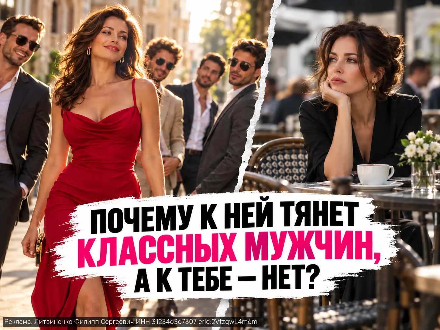 🔥 В чем секрет женщин, к которым тянет классных мужчин?