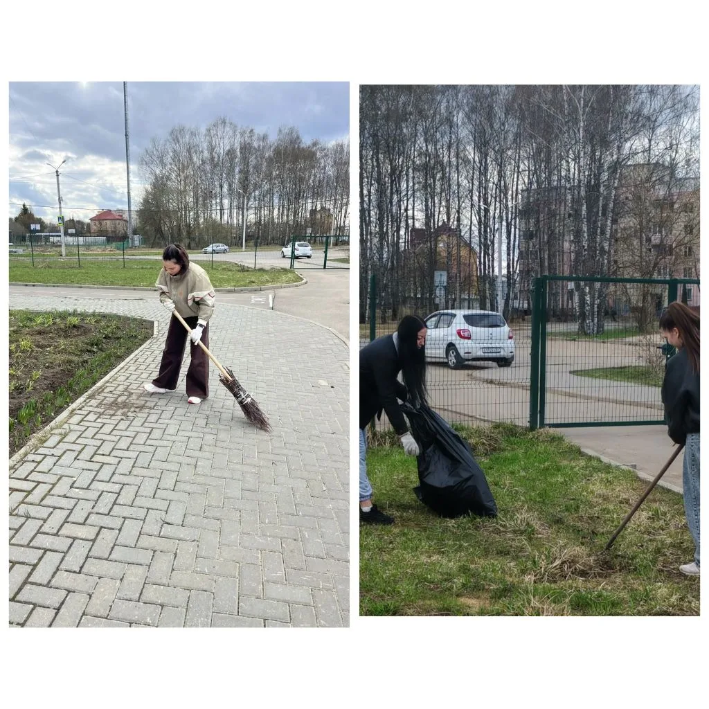 17 апреля в целях наведения чистоты и порядка на территории ДОУ был организован субботн...