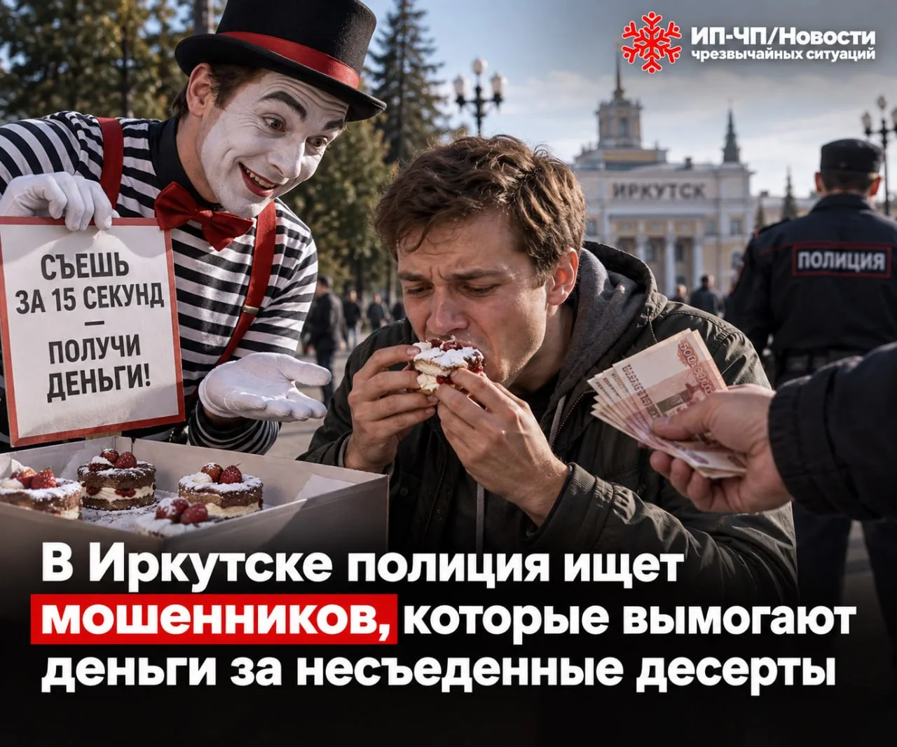 ⚡ Жителей Иркутска предупреждают о новом виде уличного мошенничества.