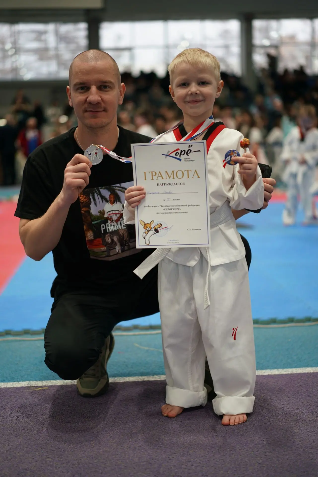 А вообще - мы просто очень любим детей и тхэквондо! ❤️🥋