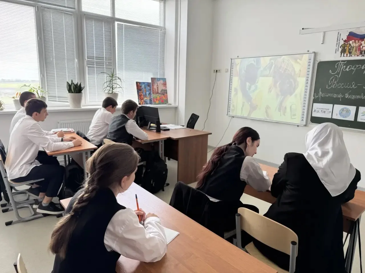 📌 Сегодня в нашей школе прошло профориентационное занятие в рамках курса внеурочной деятельности «Ро