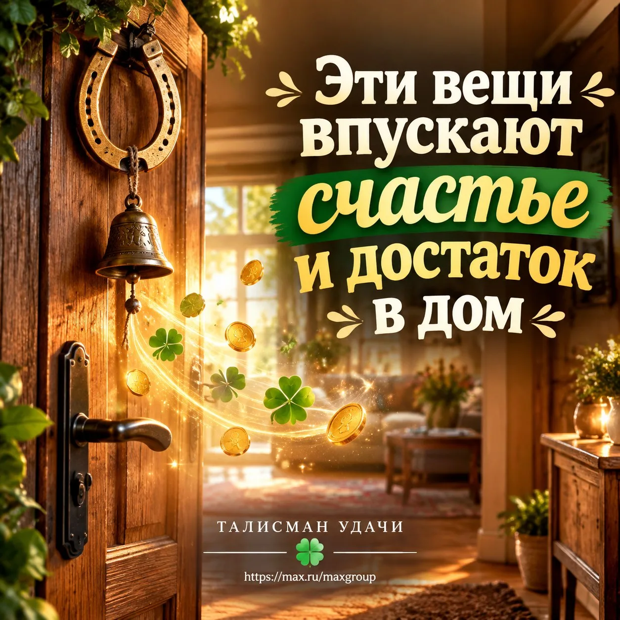 🌿 ЭТИ ВЕЩИ ВПУСКАЮТ СЧАСТЬЕ И ДОСТАТОК В ДОМ