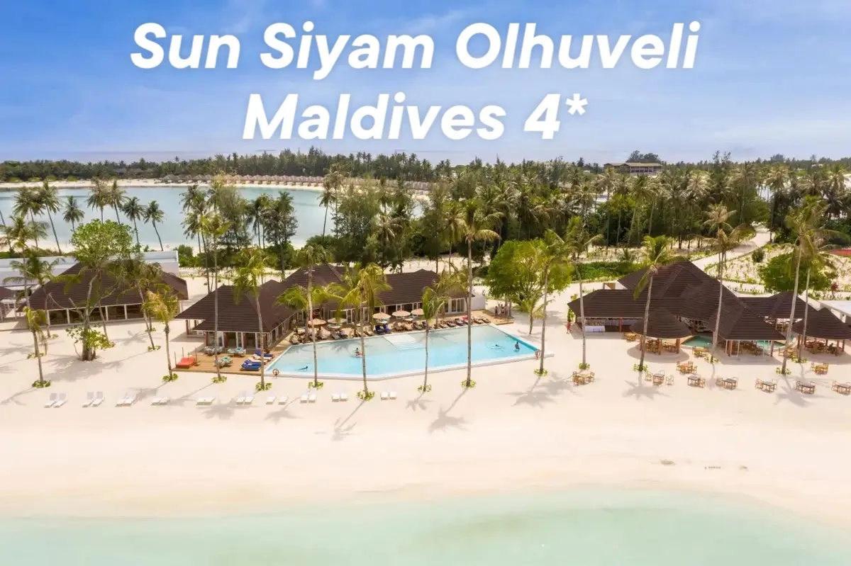 🇲🇻 Отправляемся на Мальдивы 

Sun Siyam Olhuveli 4* — один из самых популярных семейных курортов Ю