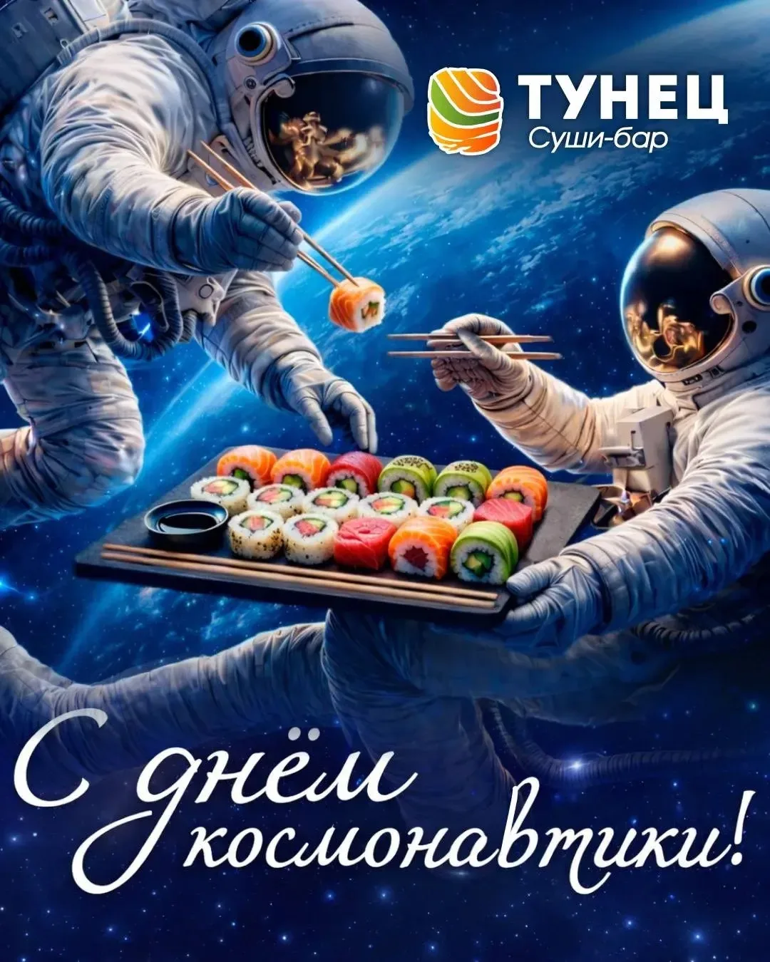 С Днём космонавтики!🚀