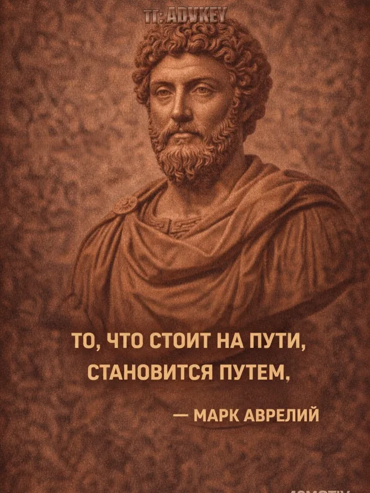 Воспринимай препятствия не как тупик,

       а как часть маршрута:

       то, что мешает сейчас,

