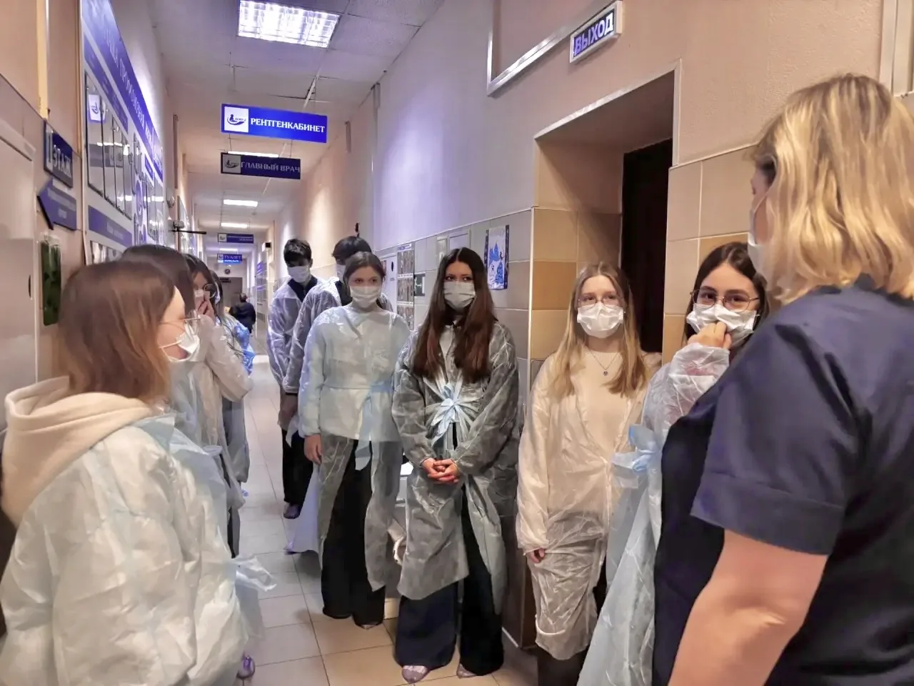 🏥 ПрофТур: знакомство с профессией врача  Наши девятиклассники побывали в ОГАУЗ «БСМП № 2» в рамках 