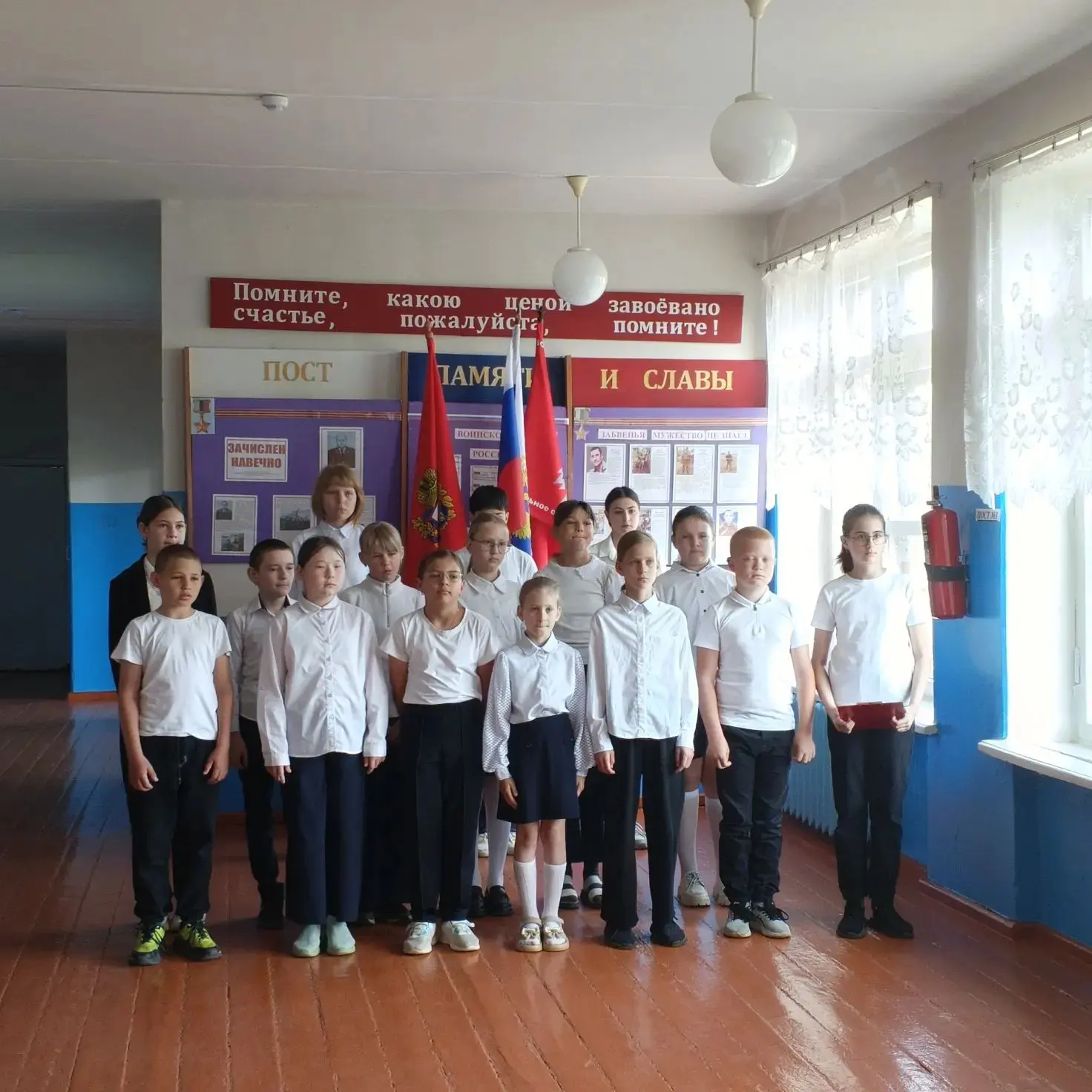 Церемония посвящения обучающихся в ряды «ЮНАРМИИ»