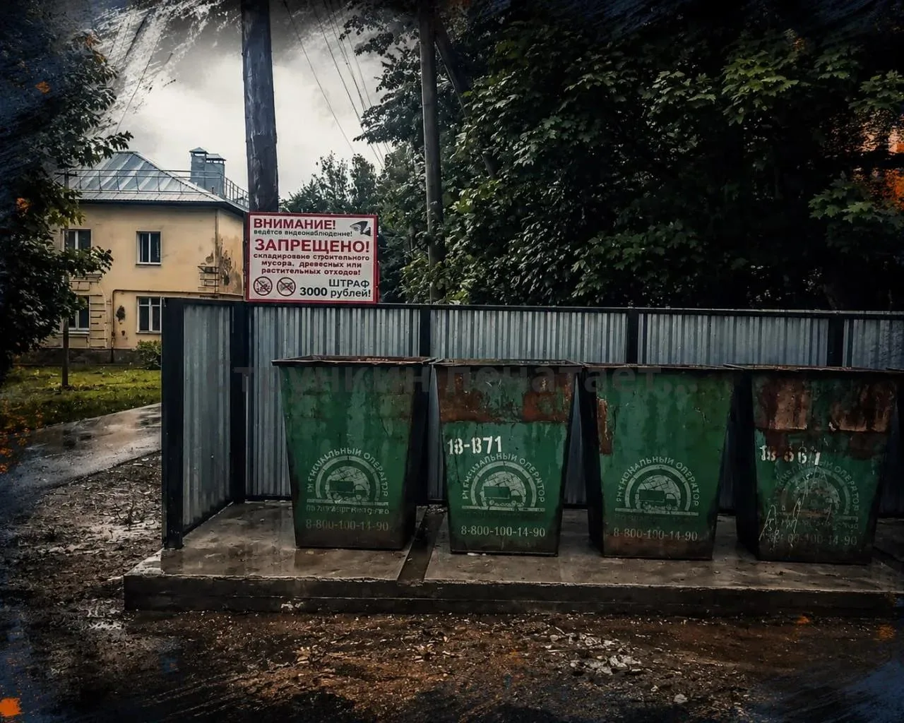 ♻️ В Наволоках ставят новые-временные контейнерные площадки

Меняют старые контейнерные площадки, но