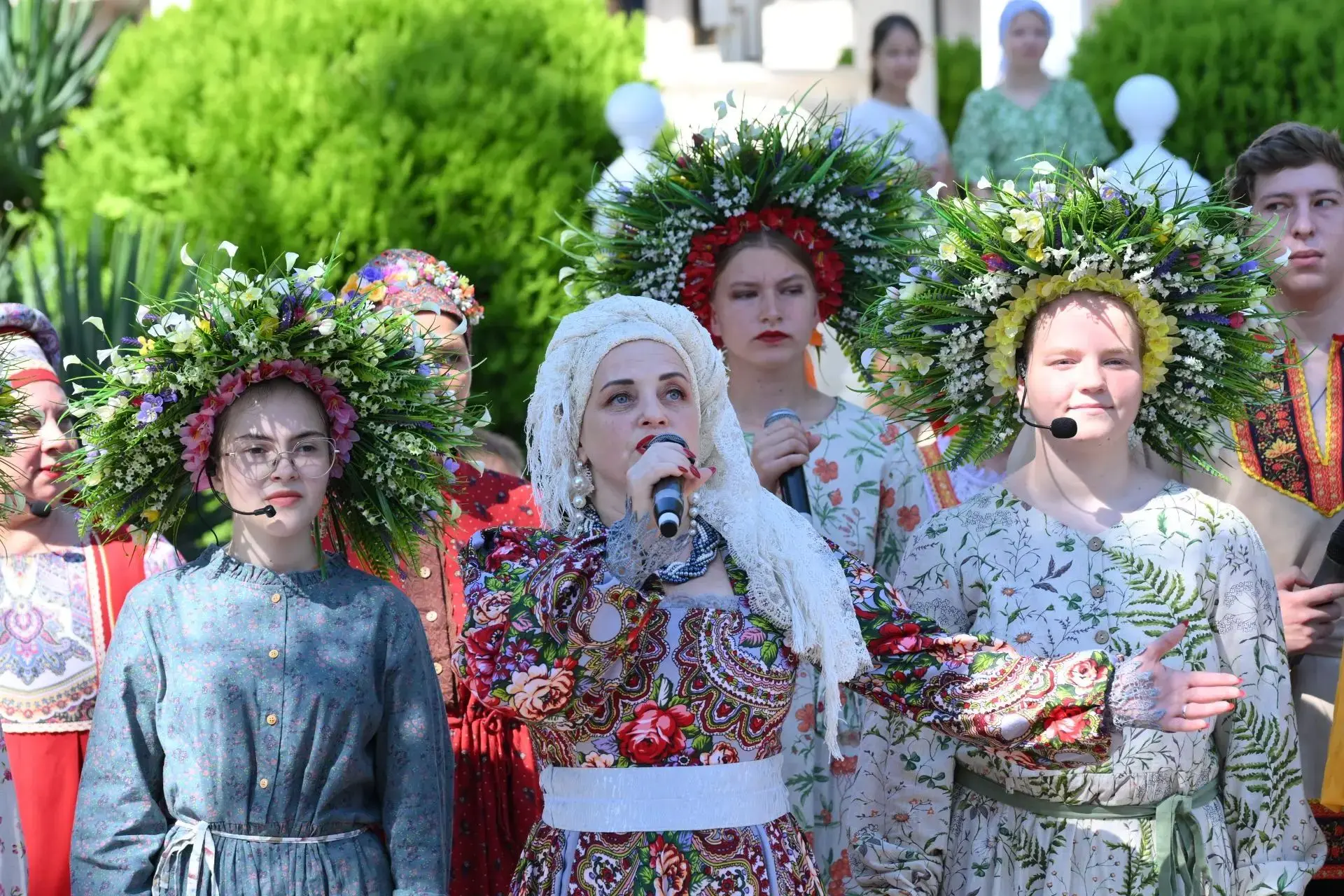 В Год единства народов России традиционные празднования Медового и Яблочного Спаса в Со...