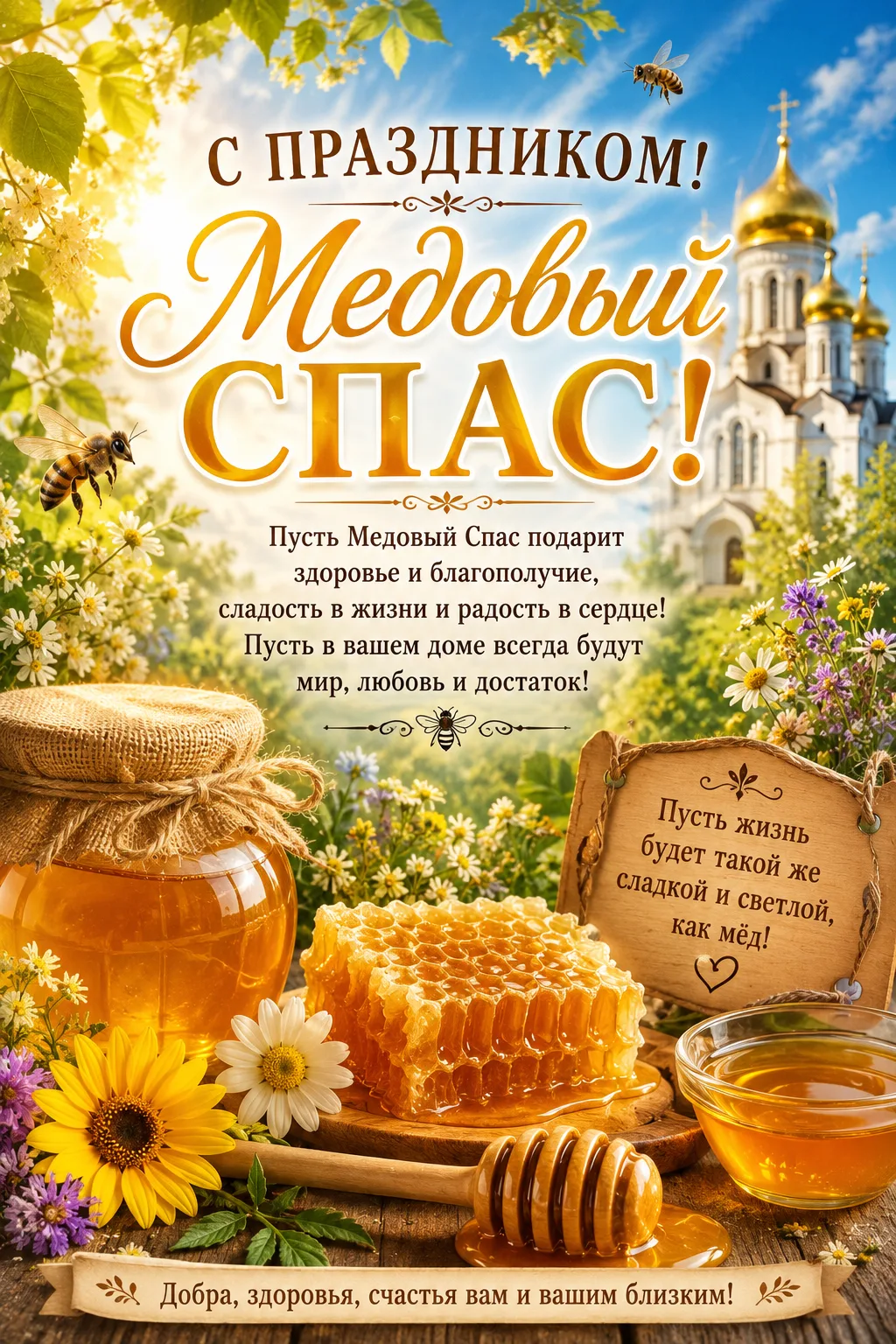 С Медовым Спасом!