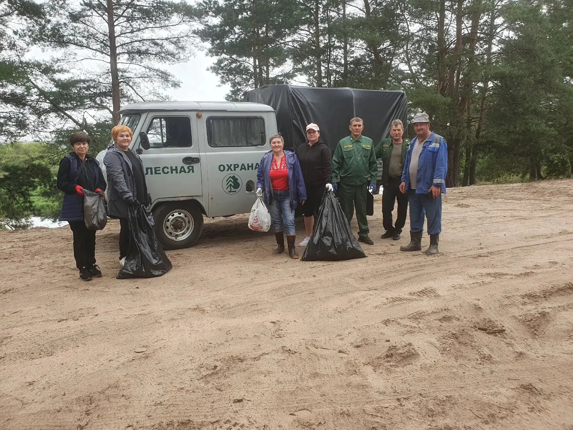 В окрестностях села Карамышево сотрудники Яманского участкового лесничества совместно с...