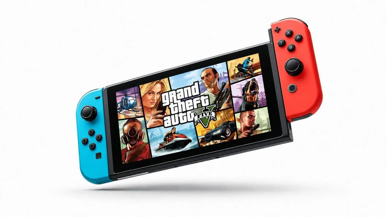 🎮 GTA 5 для Nintendo Switch прикрыли до релиза