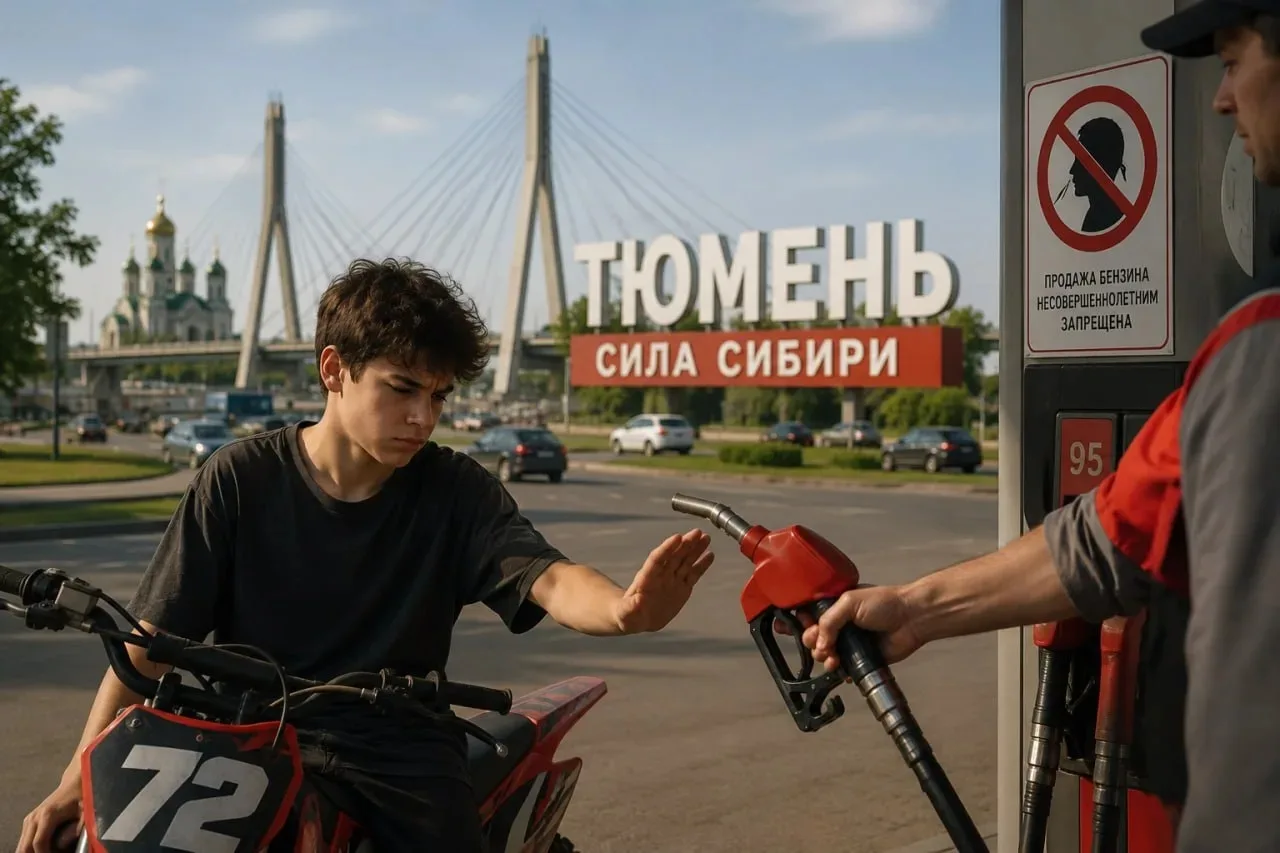 ⛽️ Подросткам в Тюменской области перекроют доступ к бензину

Тюменские депутаты решили бороться с ю