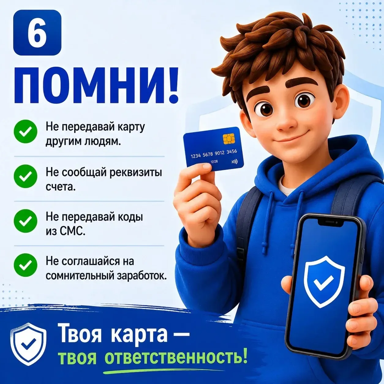 ⚠️« Нужна только карта, ничего делать не придется!» - именно так часто начинают вовлека...