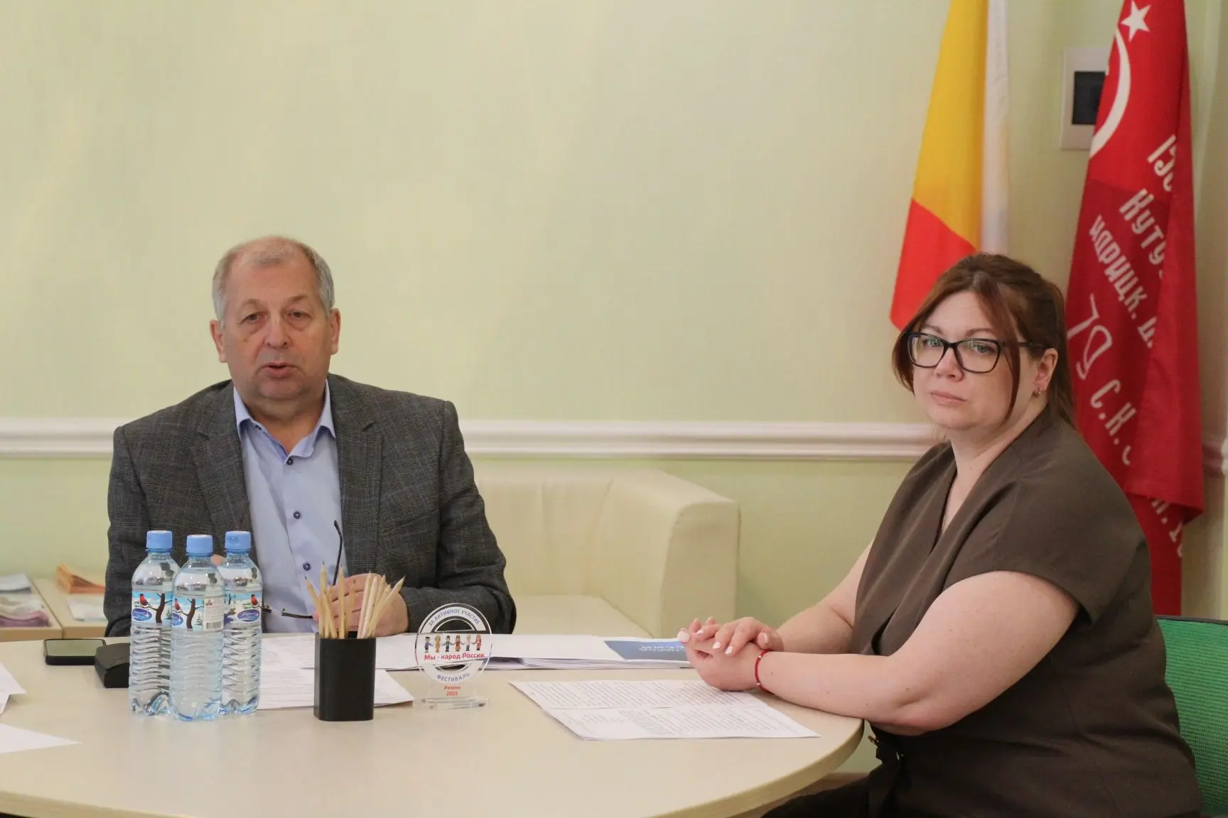 💥Сегодня в Доме общественных организаций состоялось заседание Совета Центра национальн...