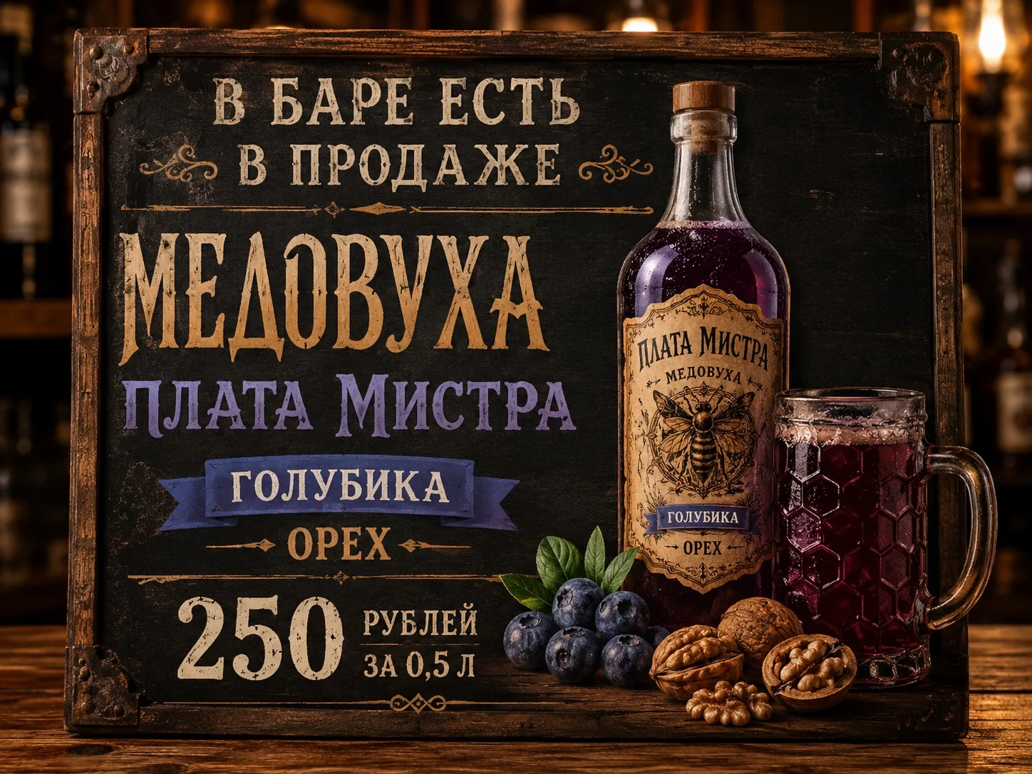 🍯 НОВИНКА В БАРЕ «БАР БОСС»! 🍯