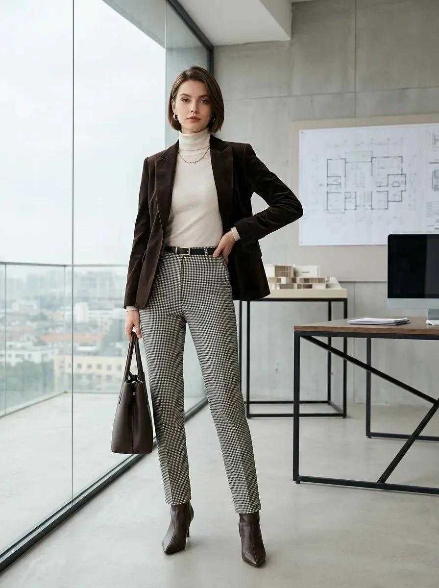 💻👠Офис кор: костюм снова в центре внимания!