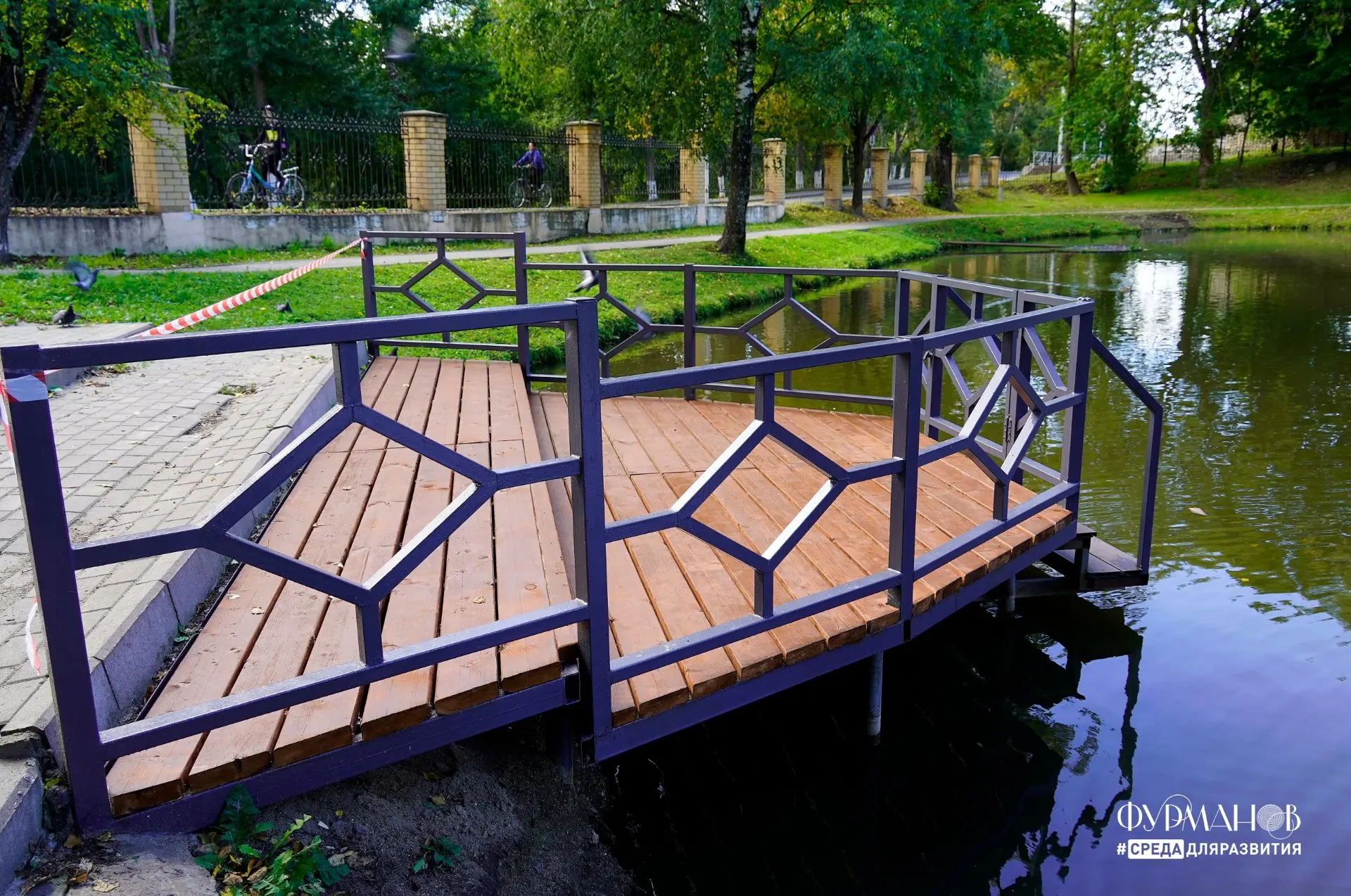 🌿В Фурмановском районе активно благоустраивают общественные пространства: приводят в п...