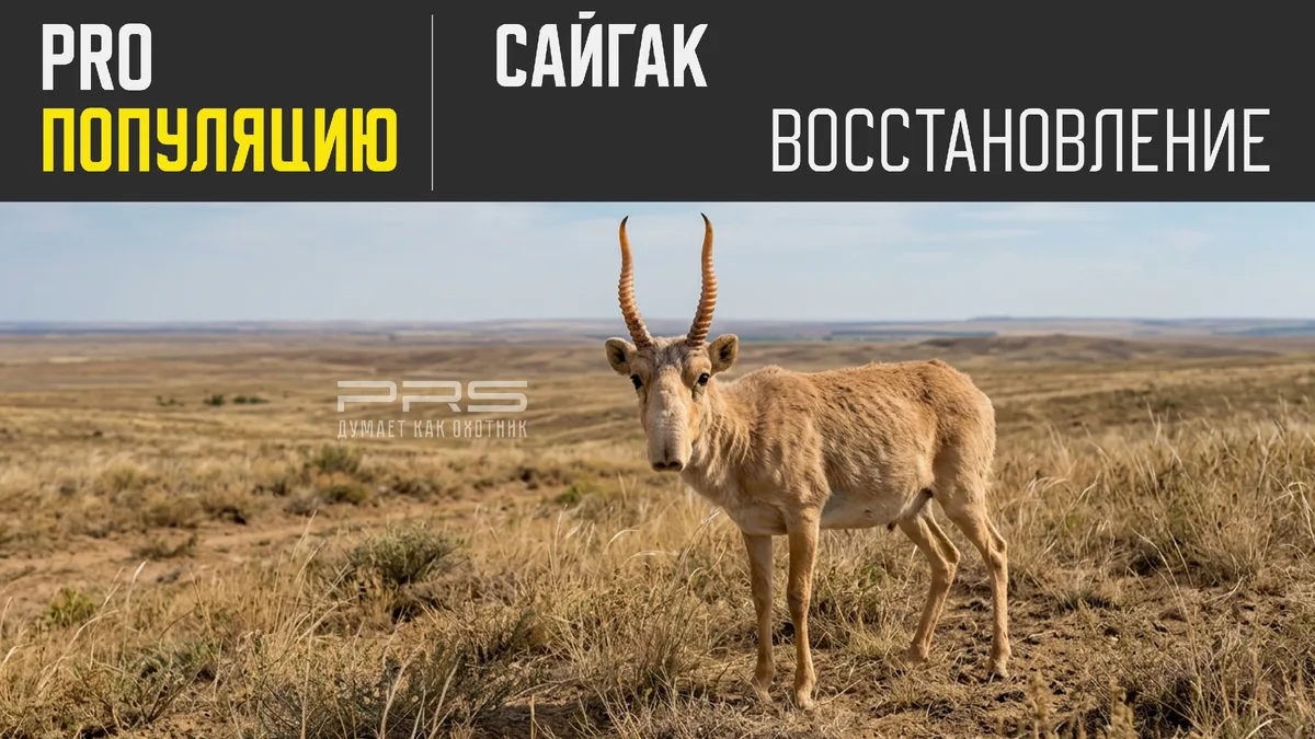 Сайгак: трагедия степей