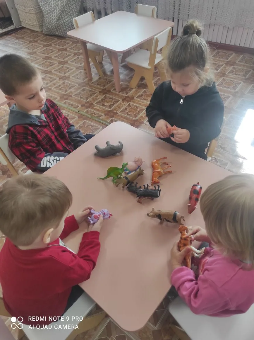 Развитие речи в ясельной группе " Домашние и дикие животные".