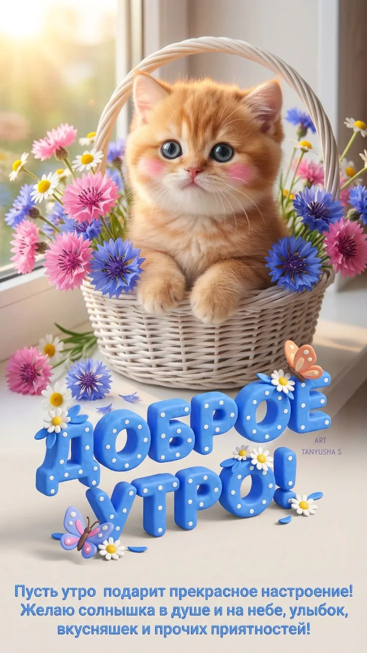 🌞🎉 Желаем бодрого утра и замечательного дня!