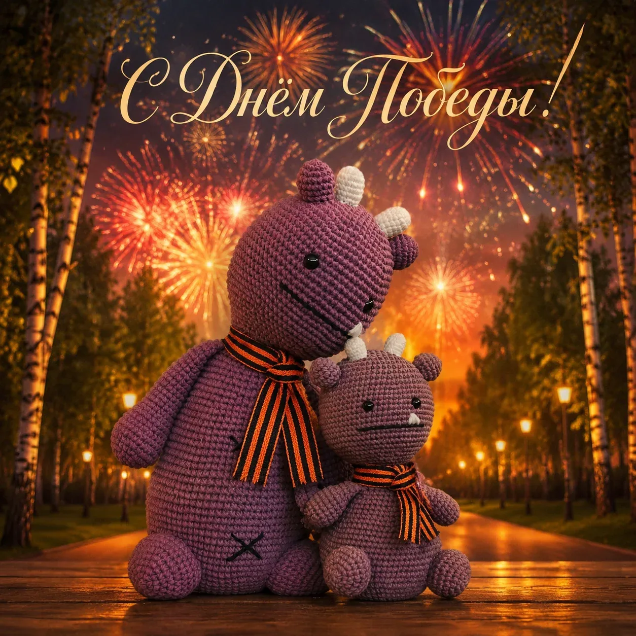 🎇 День Победы. Тёплый вечер.