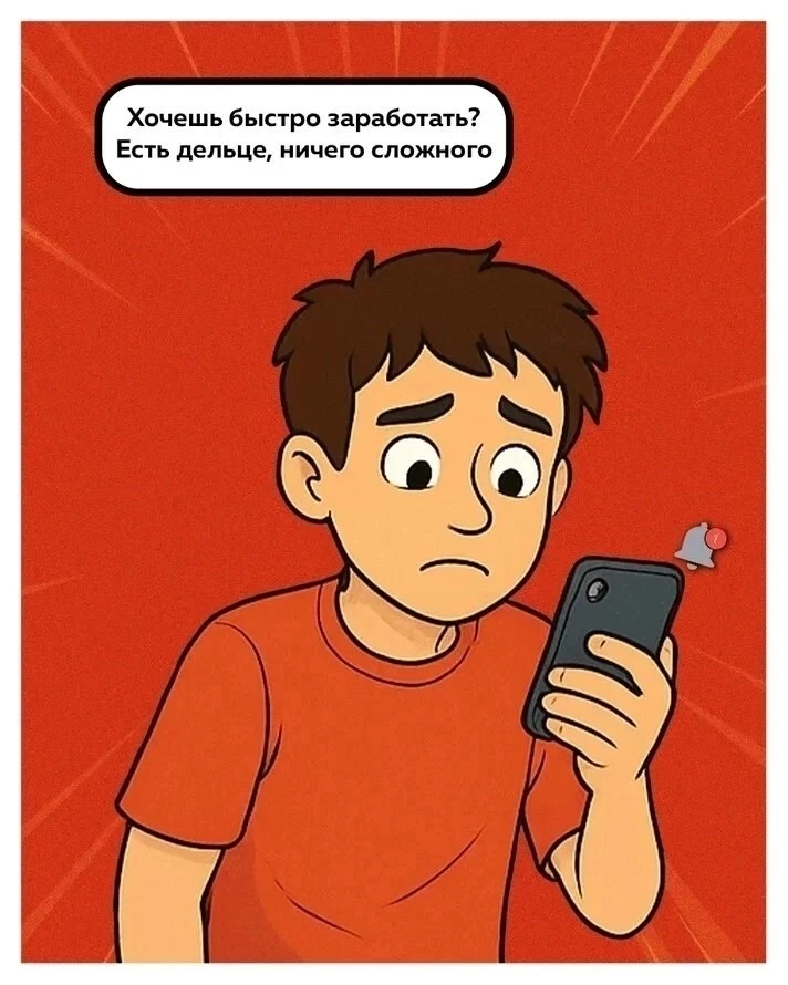 ⚡️ «Лёгкие деньги» из мессенджера - ловушка, которая рушит жизнь

В интернете подростки всё чаще ста